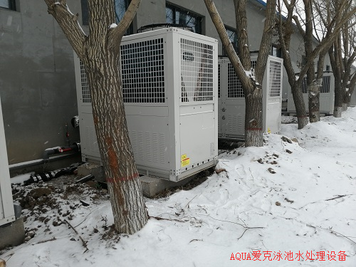 博興縣福溪花園遊泳館采用了小猪视频官网下载空氣源熱泵在雪中依然運行穩定